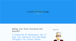 Desktop Screenshot of mandnfurnituredesign.com